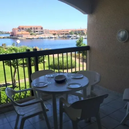 Studio Cabine 4 Pers Avec Piscine & Parking Au Port Barcares - Fr-1-81-304 Le Barcares