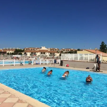 Studio Cabine 4 Pers Avec Piscine & Parking Au Port Barcares - Fr-1-81-304