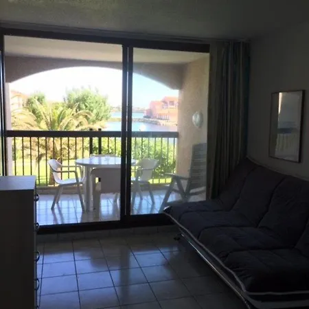 Studio Cabine 4 Pers Avec Piscine & Parking Au Port Barcares - Fr-1-81-304 *