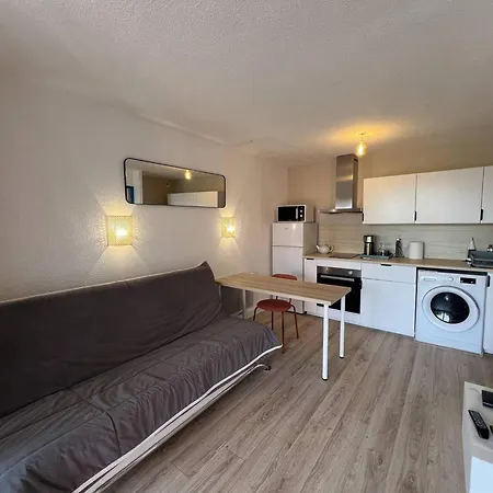 Studio Cabine 4 Pers Avec Piscine & Parking Au Port Barcares - Fr-1-81-304 Apartman Le Barcarès